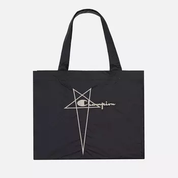 Сумка Rick Owens x Champion Tote Nylon, цвет чёрный