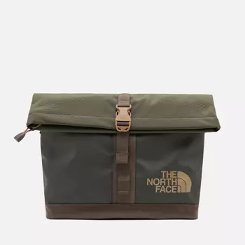 Сумка The North Face Base Camp Shoulder, цвет оливковый