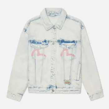 Женская джинсовая куртка Evisu