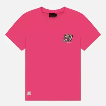 Женская футболка Evisu Daruma Embroidery, цвет розовый, размер M