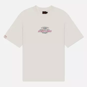 Женская футболка Evisu Daruma & Fortune Cat Printed Daicock, цвет белый, размер L