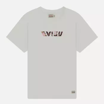 Женская футболка Evisu Goldfish & Floral Wave AO Printed Brush Daicock, цвет белый, размер M