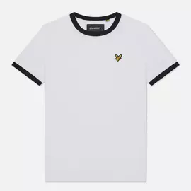 Женская футболка Lyle &amp; Scott Ringer, цвет белый, размер L