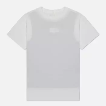 Женская футболка Maison Margiela MM6 Back Panelled Crew Neck, цвет белый, размер L