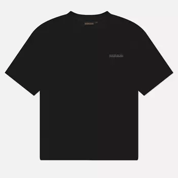 Женская футболка Napapijri Bise, цвет чёрный, размер M