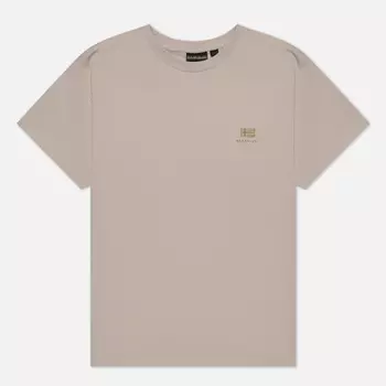 Женская футболка Napapijri S-Nina, цвет бежевый, размер M