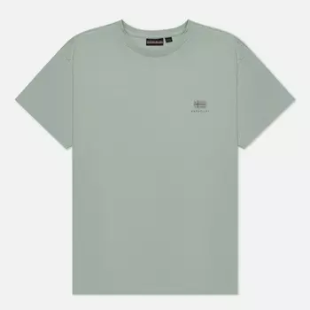 Женская футболка Napapijri S-Nina, цвет зелёный, размер L