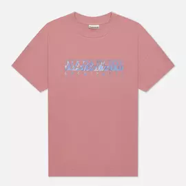 Женская футболка Napapijri Silea, цвет розовый, размер XL