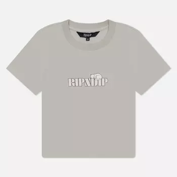 Женская футболка RIPNDIP Taste Like Nerm Cropped Baby, цвет серый, размер S