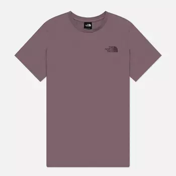 Женская футболка The North Face Relaxed Redbox, цвет фиолетовый, размер XS