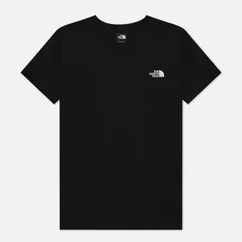 Женская футболка The North Face Simple Dome Crew Neck, цвет чёрный, размер L