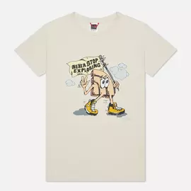 Женская футболка The North Face SS Graphic, цвет бежевый, размер L