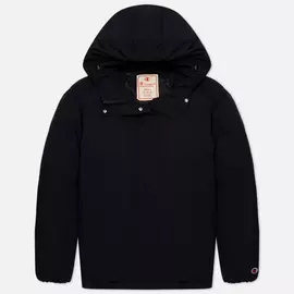 Женская куртка Champion Reverse Weave Water Repellent Hooded Padded, цвет чёрный, размер M