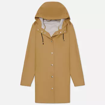 Женская куртка дождевик Stutterheim Mosebacke Lightweight, цвет бежевый, размер XXL