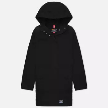 Женская куртка парка Alpha Industries Colorblock Hooded, цвет чёрный, размер XS