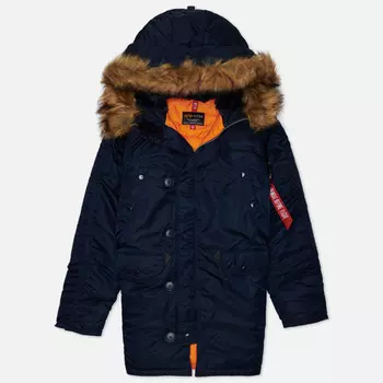 Женская куртка парка Alpha Industries N-3B, цвет синий, размер XS