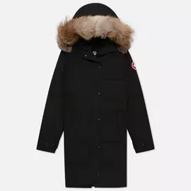 Женская куртка парка Canada Goose Shelburne, цвет чёрный, размер L