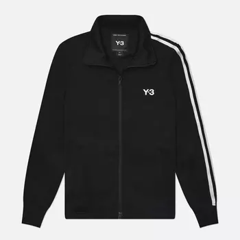Женская олимпийка Y-3 3-Stripes Track, цвет чёрный, размер XS