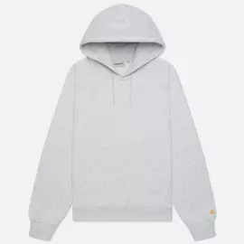 Женская толстовка Carhartt WIP W Chase 13 Oz Hoodie, цвет серый, размер XL