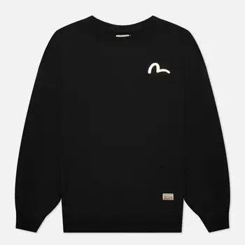 Женская толстовка Evisu Moonlight Dragon Printed, цвет чёрный, размер S