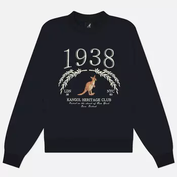 Женская толстовка Kangol Fleece Laurel, цвет синий, размер S