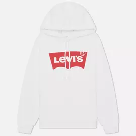 Женская толстовка Levi's Graphic Standard New Logo Hoodie, цвет белый, размер XS
