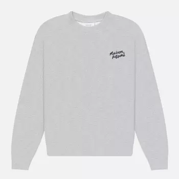 Женская толстовка Maison Kitsune Maison Kitsune Handwriting Comfort, цвет серый, размер L