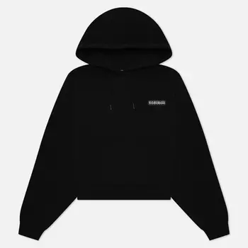 Женская толстовка Napapijri B-Morgex Hoodie, цвет чёрный, размер L