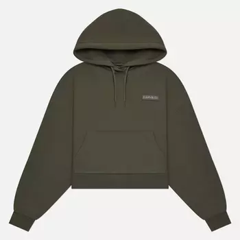 Женская толстовка Napapijri B-Morgex Hoodie, цвет оливковый, размер S