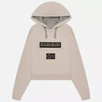Женская толстовка Napapijri Burgee Summer 1, цвет бежевый, размер L
