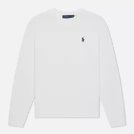 Женская толстовка Polo Ralph Lauren Embroidered Pony Crew Neck, цвет белый, размер L