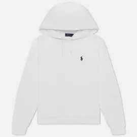 Женская толстовка Polo Ralph Lauren Polo Pony Mini Logo Hoodie, цвет белый, размер XS