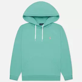Женская толстовка Polo Ralph Lauren Polo Pony Mini Logo Hoodie, цвет зелёный, размер M