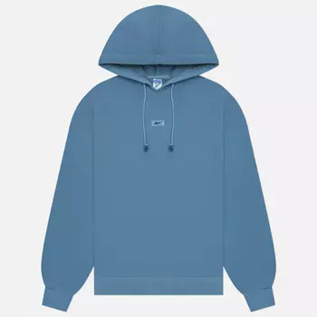 Женская толстовка Reebok Classics Natural Dye Oversized Long Hoodie, цвет голубой, размер S