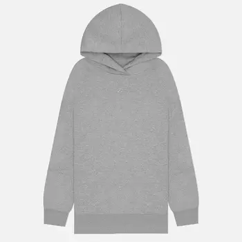 Женская толстовка Reebok Lux Oversized Hoodie, цвет серый, размер M