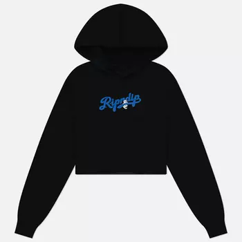Женская толстовка RIPNDIP Los Ripndip Cropped Hoodie, цвет чёрный, размер S