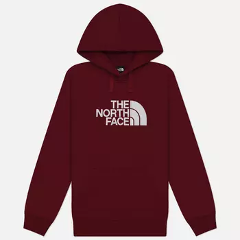 Женская толстовка The North Face Drew Peak Regular Hoodie, цвет бордовый, размер XS