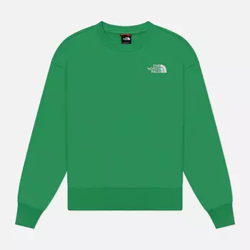 Женская толстовка The North Face Essential Crew Neck, цвет зелёный, размер L