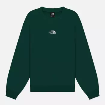 Женская толстовка The North Face Essential Oversized Crew, цвет зелёный, размер M