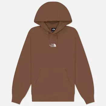 Женская толстовка The North Face Essential Oversized Hoodie, цвет коричневый, размер XS