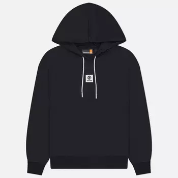 Женская толстовка Timberland Stack Logo Loop Back Hoodie, цвет чёрный, размер S