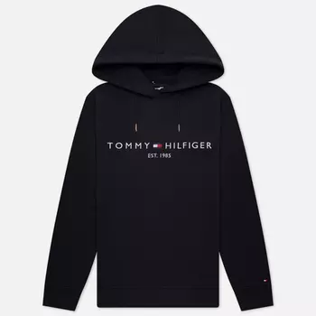 Женская толстовка Tommy Hilfiger Heritage Hilfiger Hoodie, цвет чёрный, размер L