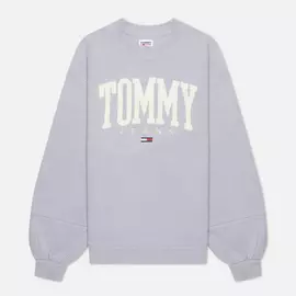 Женская толстовка Tommy Jeans ABO Collegiate Crew Neck, цвет фиолетовый, размер XS