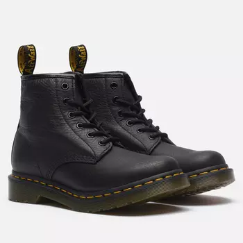 Женские ботинки Dr. Martens 101 Virginia, цвет чёрный, размер 41 EU