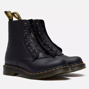 Женские ботинки Dr. Martens 1460 Pascal Front Zip, цвет чёрный, размер 37 EU