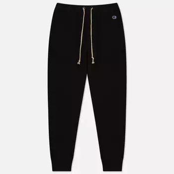 Женские брюки Champion Reverse Weave Rib Cuff Stretch Reverse Weave Terry, цвет чёрный, размер M