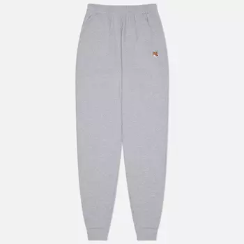 Женские брюки Maison Kitsune Fox Head Patch Regular Joggers, цвет серый, размер M