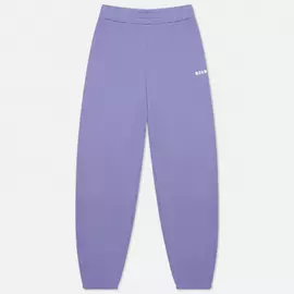 Женские брюки MSGM Micrologo, цвет фиолетовый, размер XS