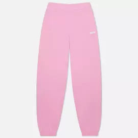 Женские брюки MSGM Micrologo, цвет розовый, размер XXS