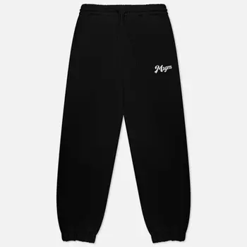 Женские брюки MSGM Small Print, цвет чёрный, размер L